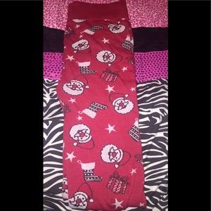 Girls Christmas cozy pants